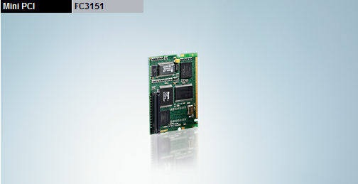 Beckhoff. Интерфейсная плата PROFIBUS Master PC, 1 канал, интерфейс мini-PCI, включая плату подключения с D-Sub 9-контактный - FC3151-0000 Beckhoff